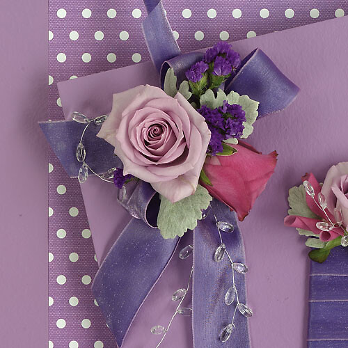 Purple Princess Corsage